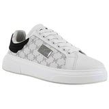 Scarpe JOHN RICHMOND bianche multilogate con ali nere e placchetta
